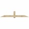 Ekena Millwork Eugene Rough Sawn Timber Gable Bracket, Douglas Fir, 96"W x 20"H x 6"D x 6"F, 5/12 Pitch GBW096X20X0606EUG00RDF - alternate 1